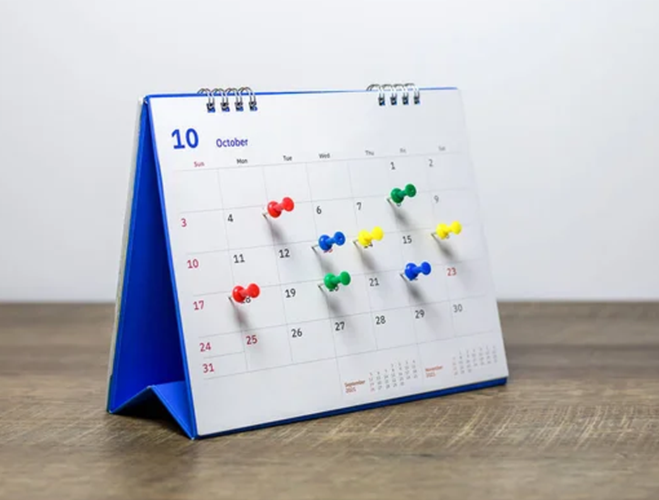 calendrier planification